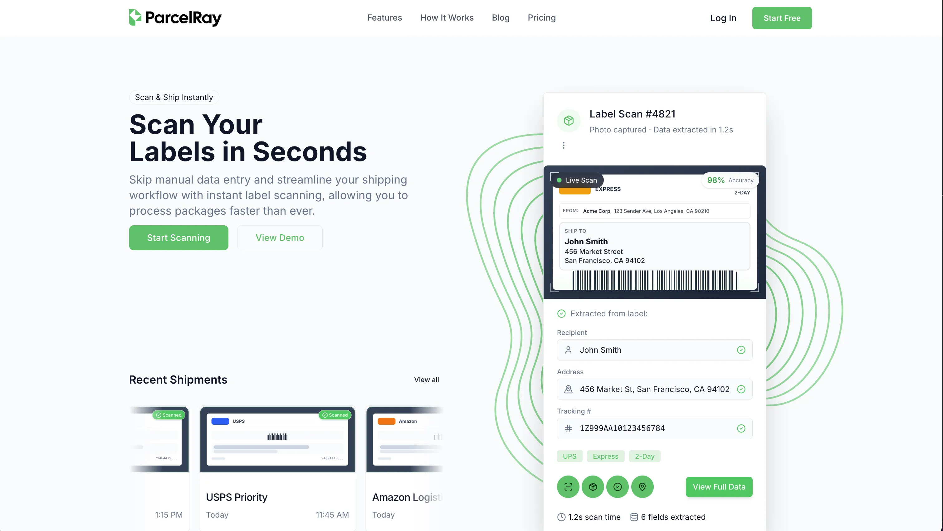 ParcelRay screenshot