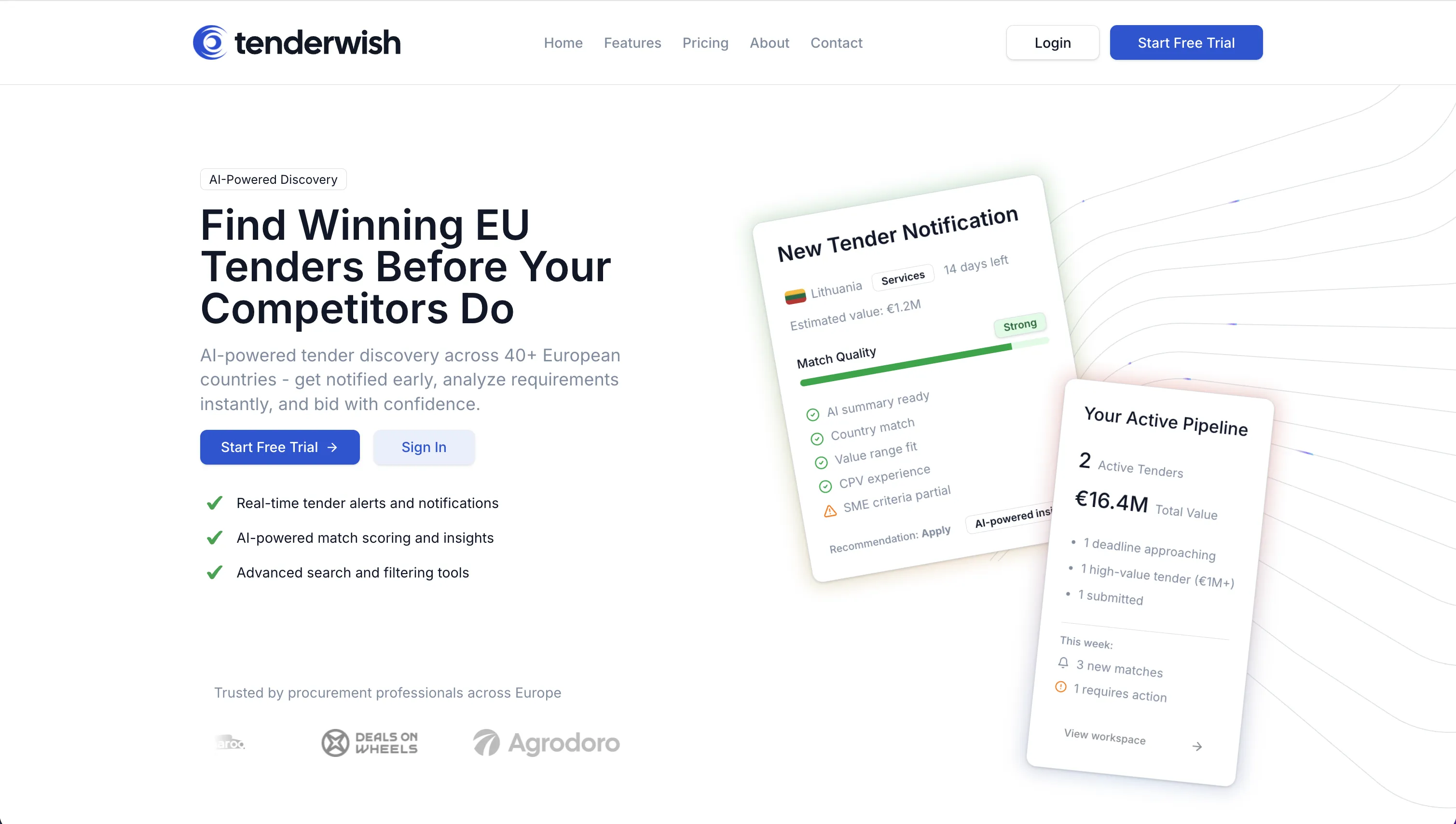 TenderWish screenshot